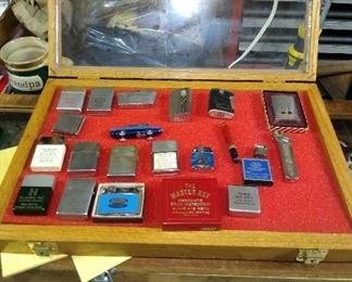 Various old lighters
