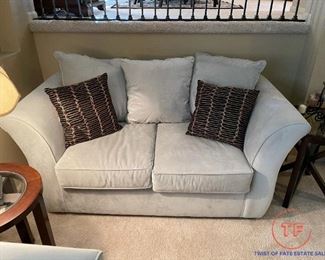 KLAUSSNER Microfiber Loveseat