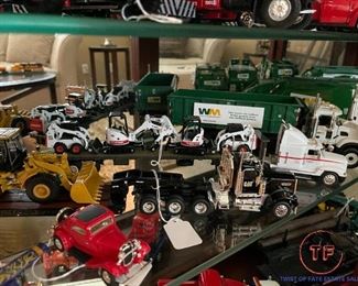LARGE Collection of Die Cast Collectible Cars, Trucks, and Tractors