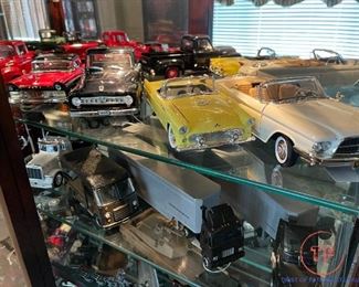 LARGE Collection of Die Cast Collectible Cars, Trucks, and Tractors