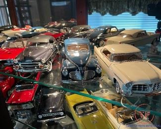 LARGE Collection of Die Cast Collectible Cars, Trucks, and Tractors