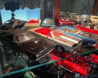 LARGE Collection of Die Cast Collectible Cars, Trucks, and Tractors