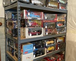 LARGE Collection of Die Cast Cars and Trucks in Original Boxes