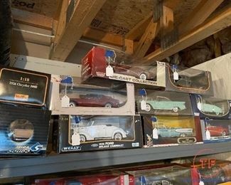 LARGE Collection of Die Cast Cars and Trucks in Original Boxes