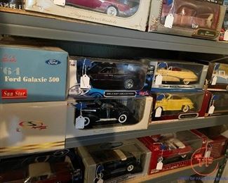 LARGE Collection of Die Cast Cars and Trucks in Original Boxes