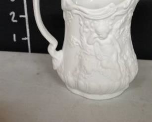Portmeirion Parian England bisque creamer