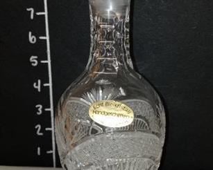 Handgeschliffen crystal carafe