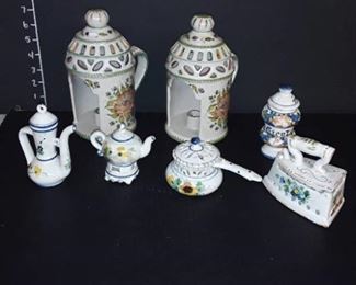 12 pcs. Artistiche Baddsnesi Ceramiche. Made in Italy