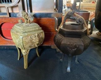 Japanese iron and bronze