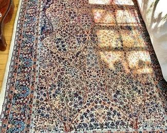 $650 - Hand woven  Kerman rug - 8'2" x 5'