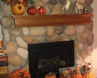 Fall decor, pumpkin soup tureens