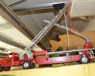 Vintage Ladder Fire Truck