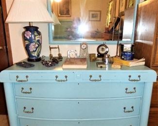 Antique Oak Dresser with mirror 