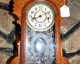 Antique Mantle Clock, Running