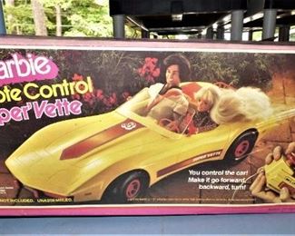 Vintage Barbie Remote Control Super Vette