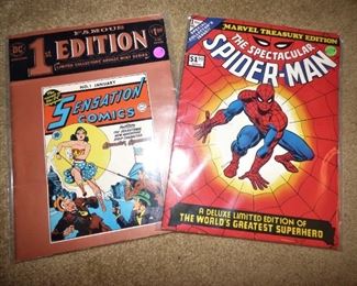 Vintage Spider Man, A Deluxe Edition, Sensation Comics 1st Edition Large Size