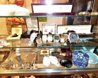 Tiffany & Co. items, Men's Watches (Gucci, Accutron, etc, , Pocket Watches, etc.