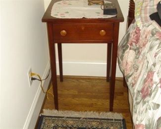 Benbow, one drawer stand