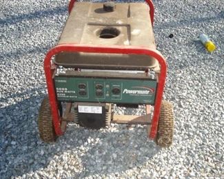 Powermate generator 5000