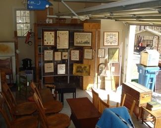 collection of 20th. century samplers & photos