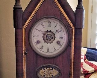 Handmade antique clock 