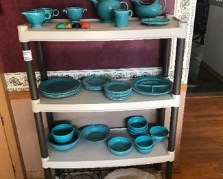 The Fiestaware has been spread out from the previous posted pictures! 