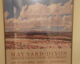Maynard - Dixon,  framed poster