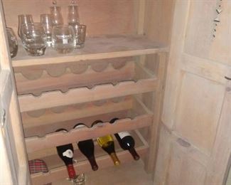 2nd pic Beautiful wine cabinet