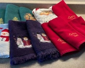 HALF OFF! $4.00 NOW, WAS $8.00 Holiday Hand Towels (H092)