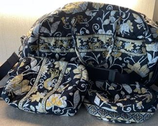 $45.00.................Vera Bradley Bags, 1 Large, 2 smaller Very Good Condition (H089)