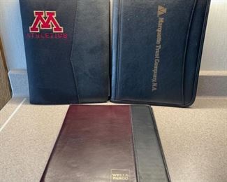 CLEARANCE ! $3.00 NOW, WAS $12.00.............Leather Binders (H082)