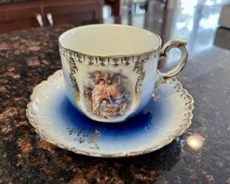 HALF OFF! $12.50 NOW, WAS $25.00..................Royal Bavarian Cup and Saucer (H071)