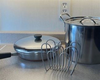HALF OFF! $8.00 NOW, WAS $16.00................Revere Fry Pan and more (H035)