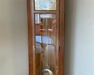$200.00..................Howard Miller Grandfather Clock (H012)