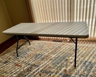REDUCED! $18.75 NOW, WAS $25.00...............6' Lifetime Table (H001)