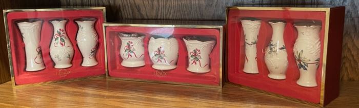CLEARANCE ! $8.00 NOW, WAS $30.00...............................3 Sets Lenox (H212)