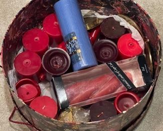 CLEARANCE ! $3.00 NOW, WAS $8.00.................Candles (H210)