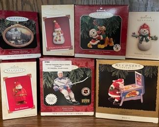 CLEARANCE ! $6.00 NOW, WAS $25.00................Hallmark Ornaments (H206)