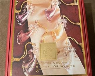 HALF OFF! $6.00 NOW, WAS $12.00..................Holiday Decor , Lenox Angels (H195)