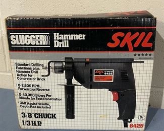 CLEARANCE ! $5.00 NOW, WAS $30.00......................Skil Hammer Drill 3/8" Chuck (H152)