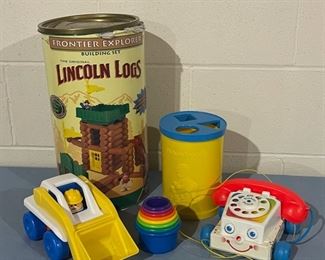 $20.00.......................Lincoln Logs and more (H120)