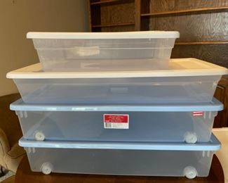 $15.00..........................Under the Bed Tubs (H356)