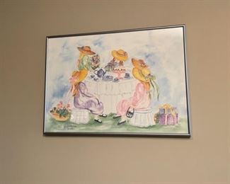 CLEARANCE ! $15.00 NOW, WAS $80.00.............................Remarked B J Agerter 1994 20 1/2" x 14 1/2" (H277)