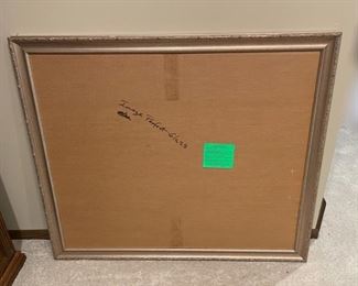 CLEARANCE ! $3.00 NOW, WAS $16.00....................Large Frame 40" x 34 1/2" (H271)