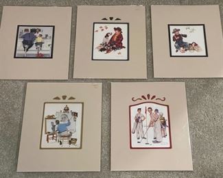 CLEARANCE ! $4.00 NOW, WAS $20.00......................Norman Rockwell 8" x 10" (H270)