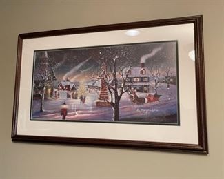 HALF OFF! $30.00 NOW, WAS $60.00...............................D Morgan 1993 Remarked 26" x 16" 55/1950 (H263)
