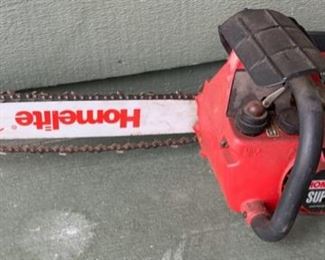 REDUCED! $56.25 NOW, WAS $75.00.................Homelite 16" Gas Chainsaw (H411)