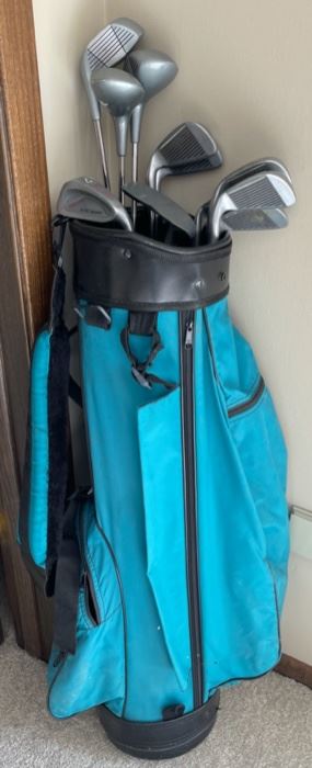 CLEARANCE ! $10.00 NOW, WAS $50.00...................Excaliber Prelude, Irons 3 - P, 1/2/5 Woods (H400)