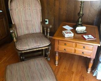 rocker with offspring