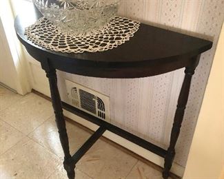 what house is complete without half a table